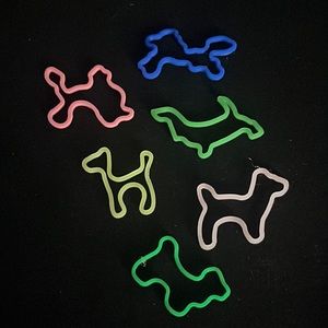 Vintage silly bands-dogs